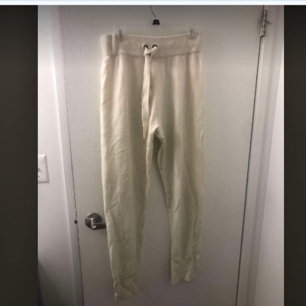 Zara Wool Blend Knit Track Pants Sz M US